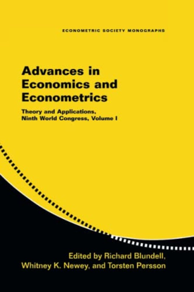 Advances in Economics and Econometrics