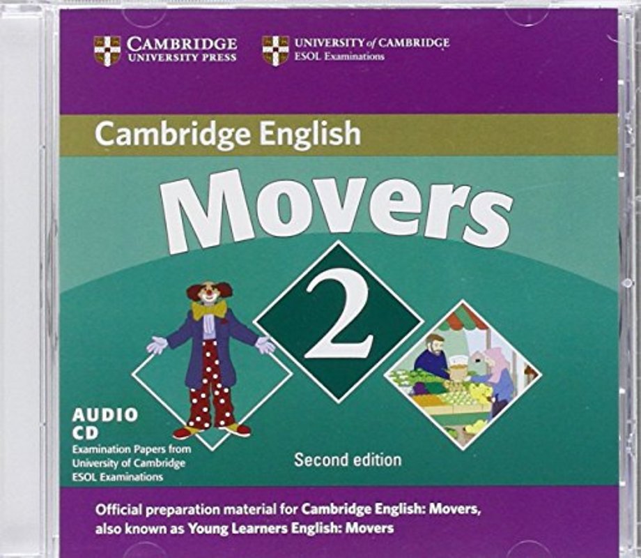 Cambridge Young Learners English Tests Movers 2 Audio CD