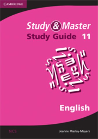 Study and Master English Study Guide Grade 11