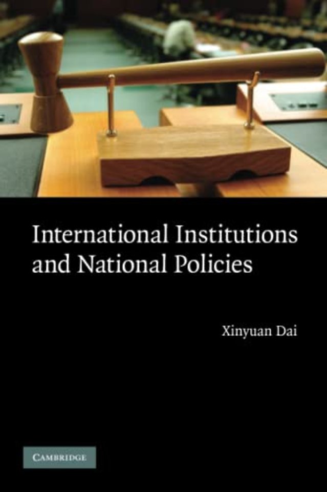 International Institutions and National Policies