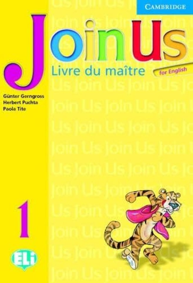 Join Us for English 1 Teacher's Book French edition