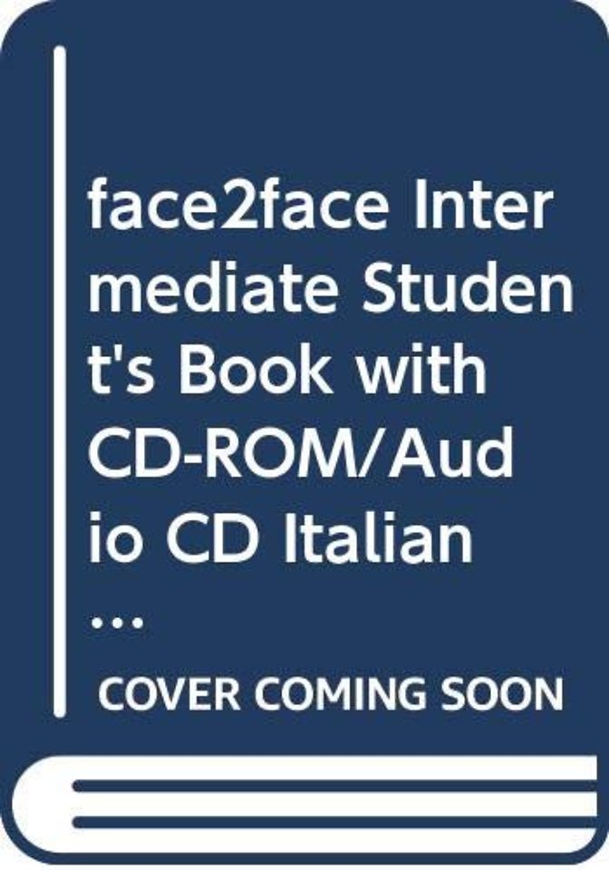 face2face Intermediate Student's Book with CD-ROM/Audio CD Italian Edition