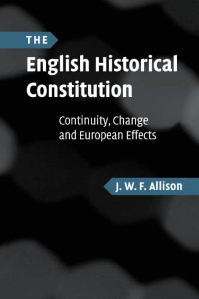 The English Historical Constitution