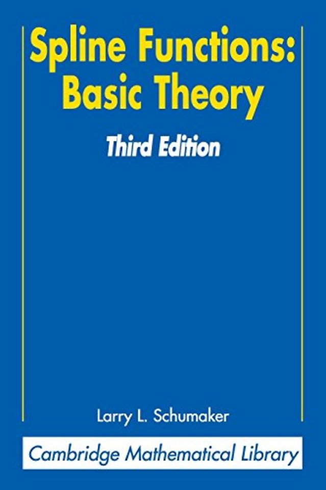 Spline Functions: Basic Theory