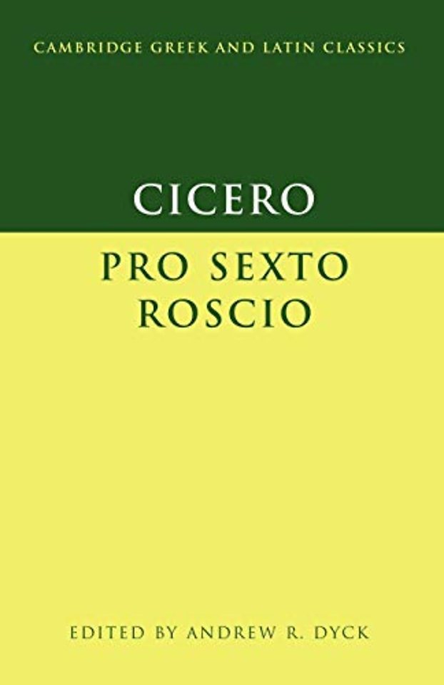 Cicero: 'Pro Sexto Roscio'