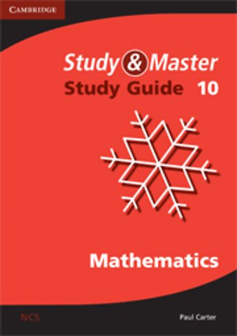 Study and Master Mathematics Grade 10 Study Guide