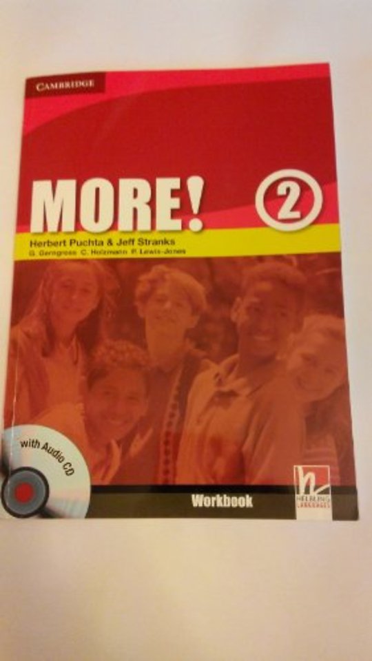 More! Level 2 Workbook with Audio CD