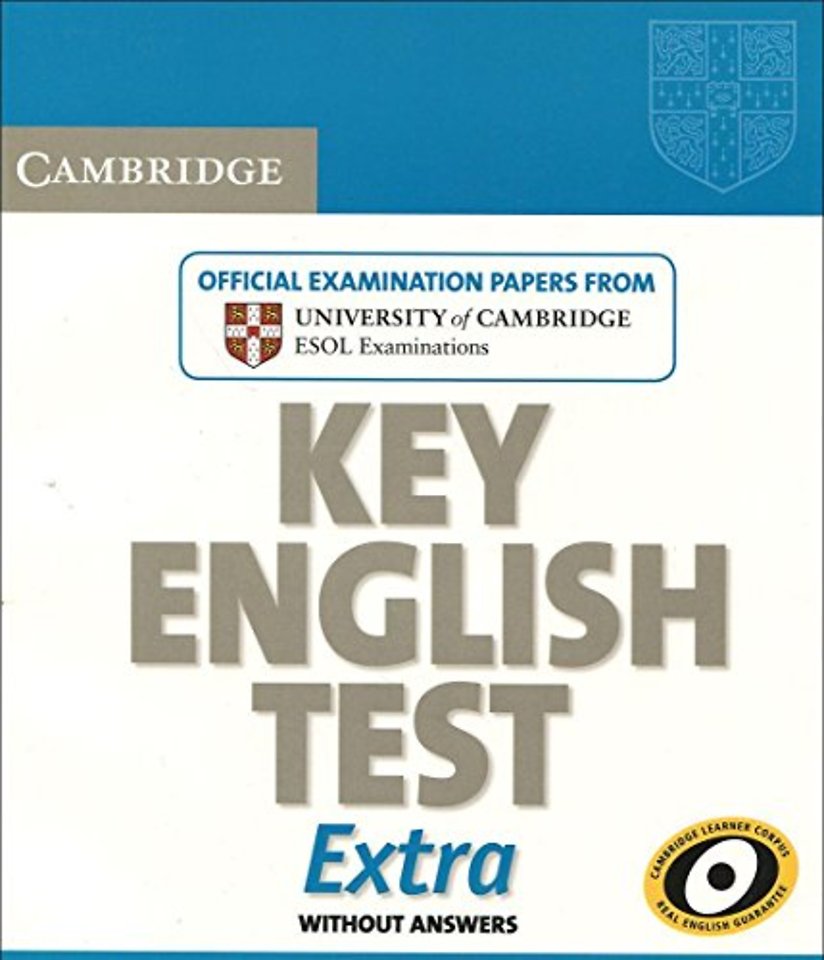 Cambridge Key English Test Extra Student's Book