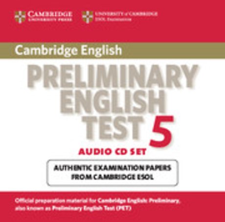 Cambridge Preliminary English Test 5 Audio CD Set (2 CDs)