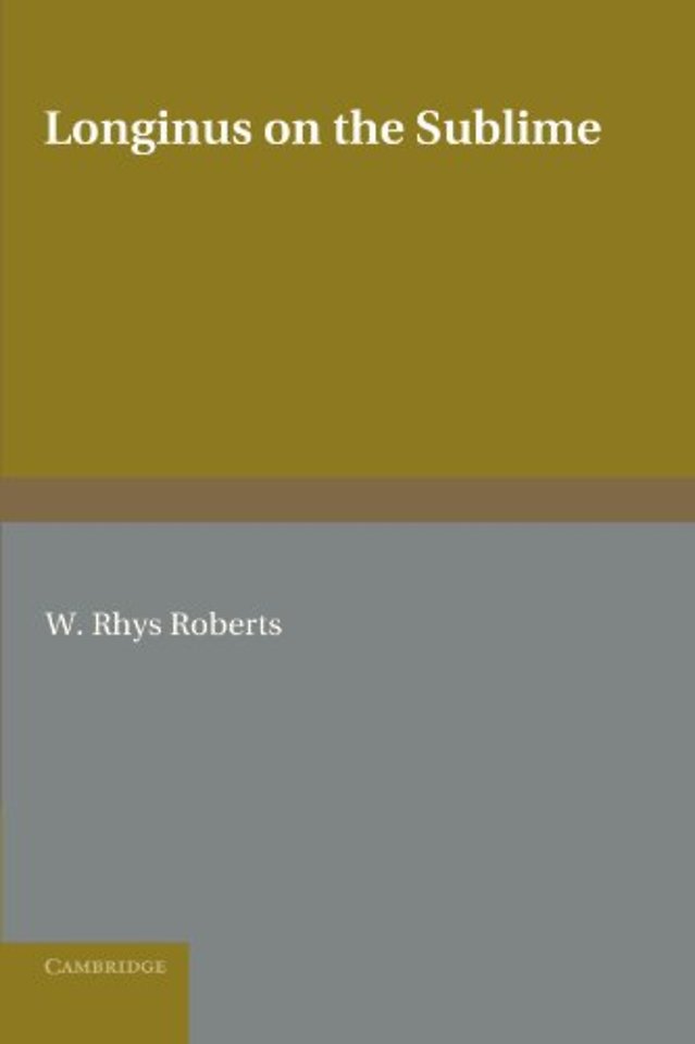 Longinus on the Sublime