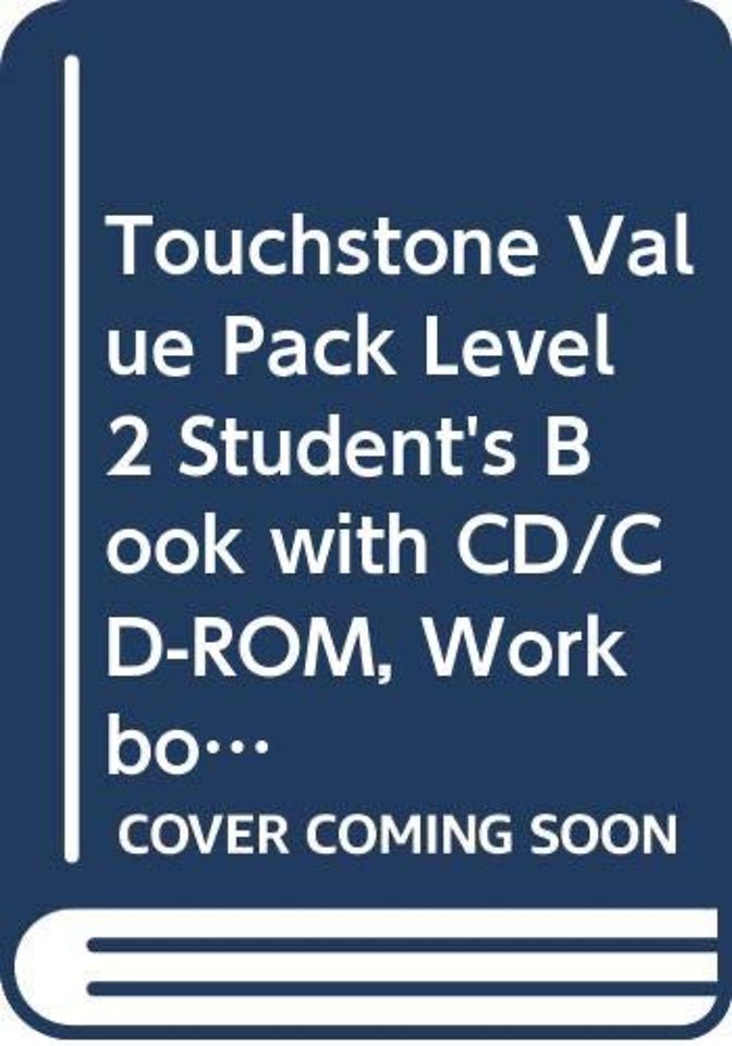 Touchstone Value Pack Level 2 Student's Book with CD/CD-ROM, Workbook
