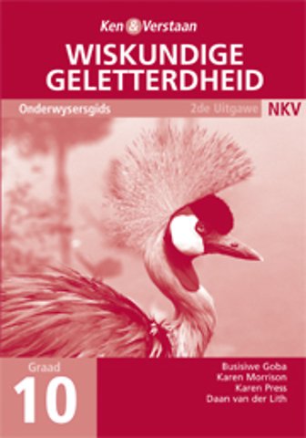 Study and Master Mathematical Literacy Grade 10 Teacher's Guide Afrikaans Translation