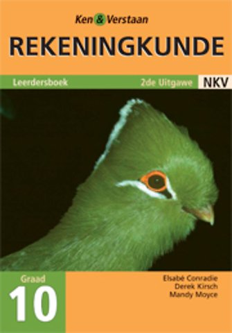 Study and Master Accounting Grade 10 Learner's Book Afrikaans Translation