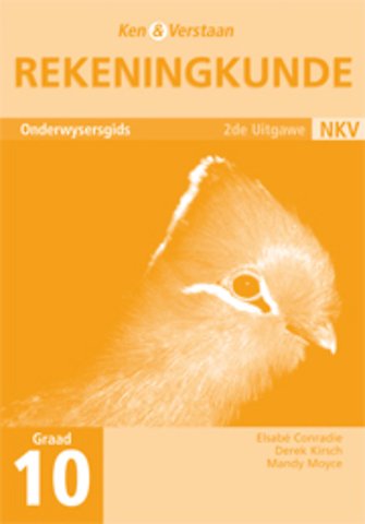 Study and Master Accounting Grade 10 Teacher's Guide Afrikaans Translation