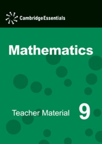 Cambridge Essentials Mathematics Year 9 Teacher Material CD-ROM