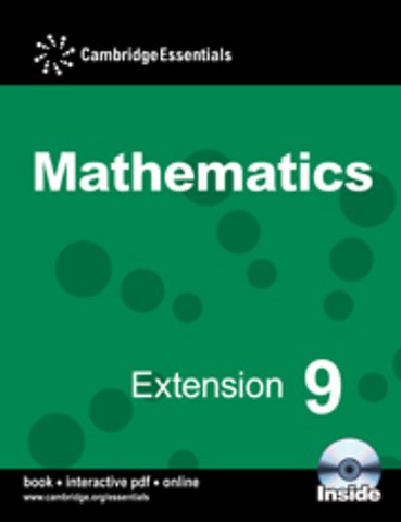 Cambridge Essentials Mathematics Extension 9 Pupil's Book with CD-ROM