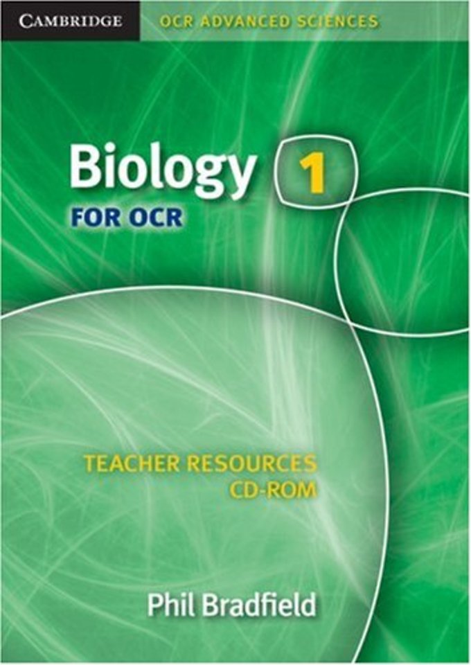 Biology 1 for OCR Teacher Resources CD-ROM