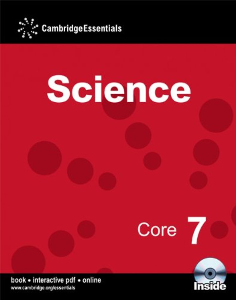 Cambridge Essentials Science Core 7 Book with CD-ROM