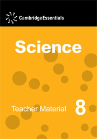 Cambridge Essentials Science Teacher Material 8 CD-ROM