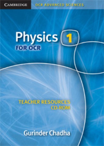 Physics 1 for OCR Teacher Resources CD-ROM