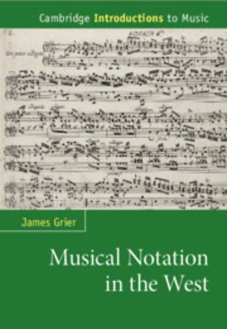 Musical Notation in the West