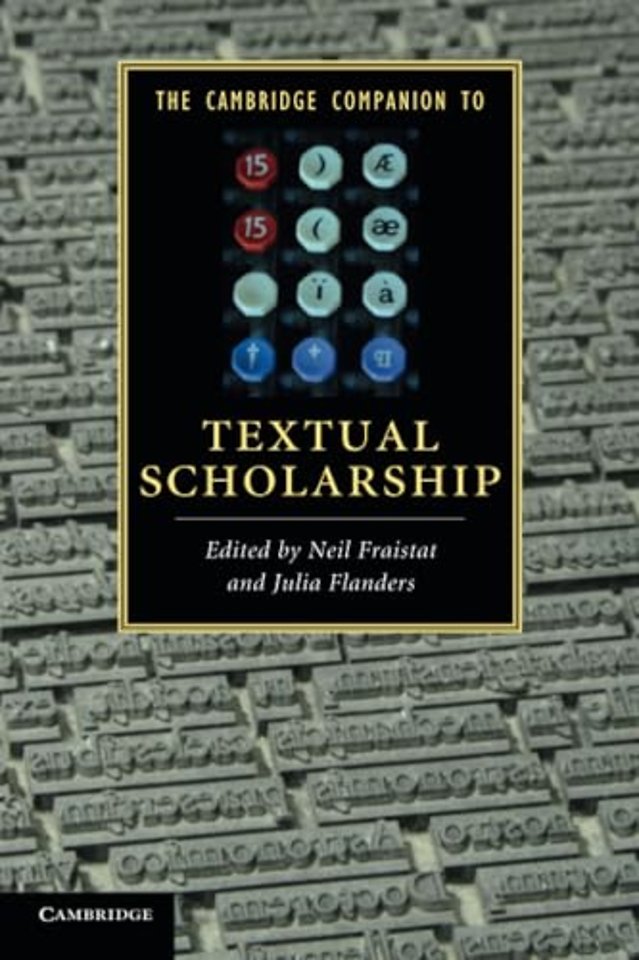 The Cambridge Companion to Textual Scholarship