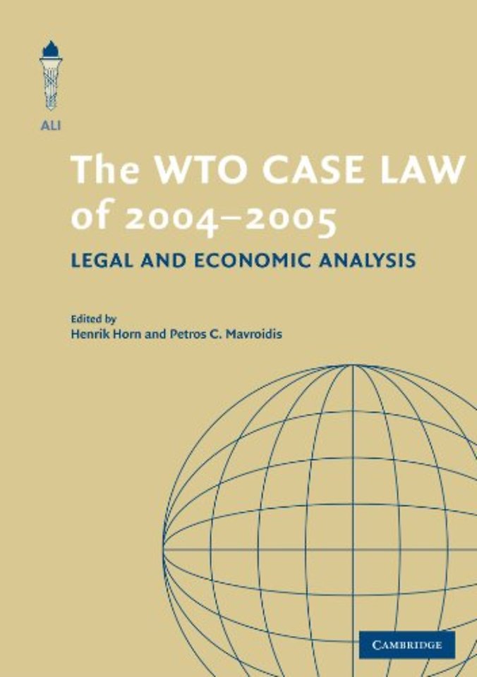 The WTO Case Law of 2004-5