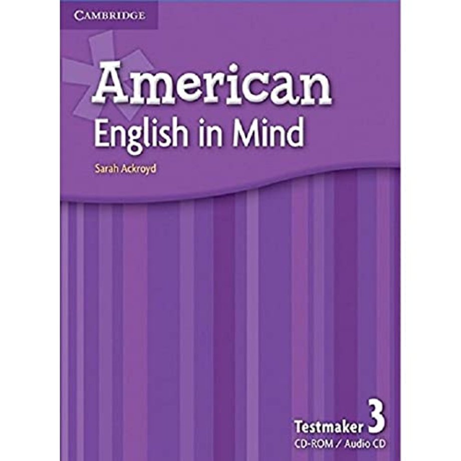 American English in Mind Level 3 Testmaker CD-ROM and Audio CD
