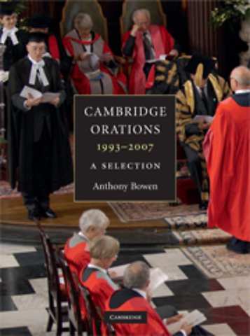 Cambridge Orations, 1993–2007
