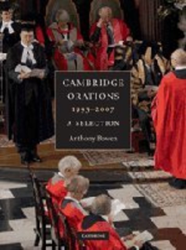 Cambridge Orations, 1993–2007