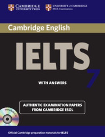 Cambridge IELTS 7 Self-study Pack (Student's Book with Answers and Audio CDs (2))