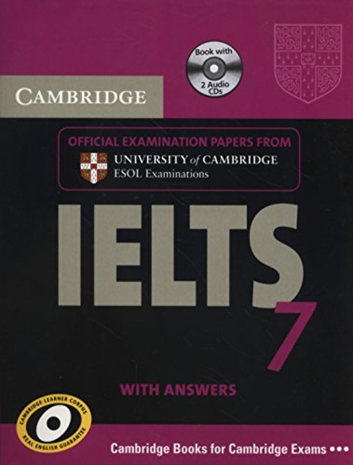 Cambridge IELTS 7 Self-study Pack (Student's Book with Answers and Audio CDs (2))