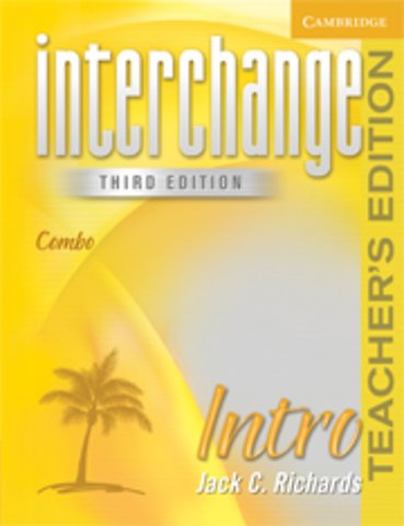 Interchange Combo Intro Level Teacher's edition Arab World edition
