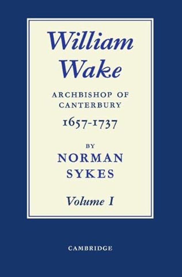William Wake 2 Volume Paperback Set