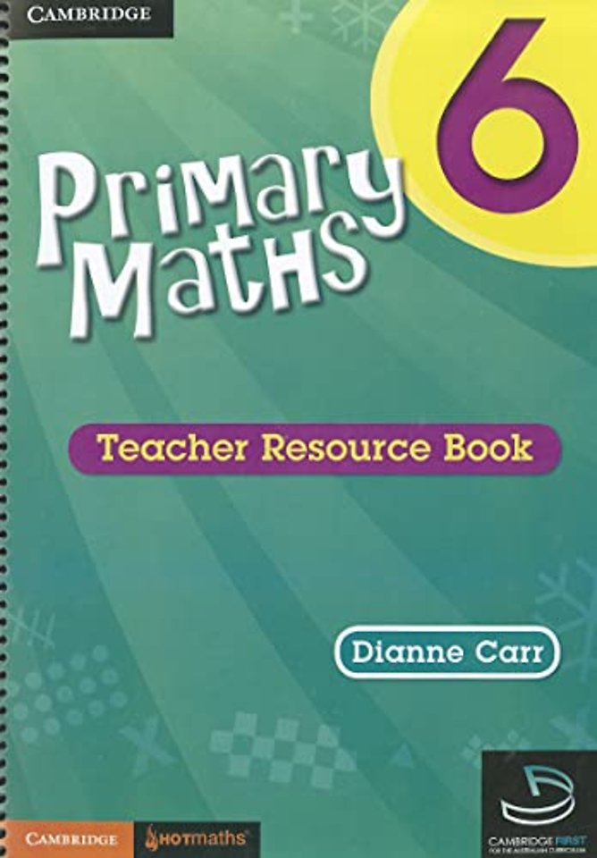 Primary Maths Teacher Resource Book 6