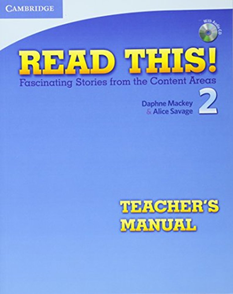 Read This! Level 2 Teacher's Manual with Audio CD