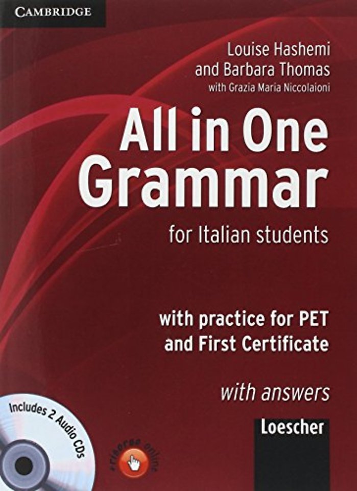 All in One Grammar Italian edition with Answers and Audio CDs (2)