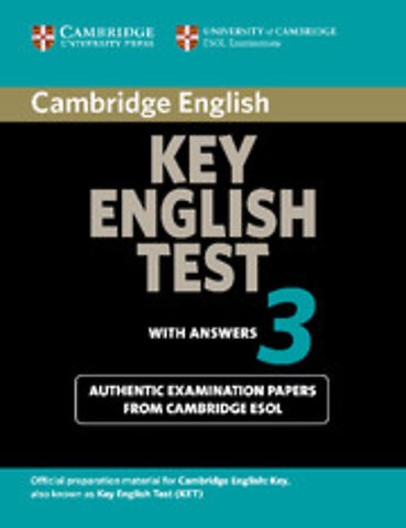 Cambridge Key English Test 3 Student's Book with Answers