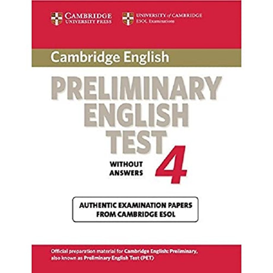 Cambridge Preliminary English Test 4 Student's Book