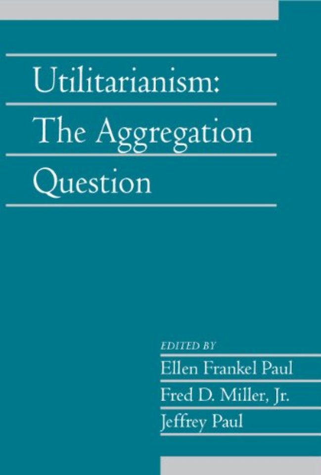 Utilitarianism: Volume 26, Part 1