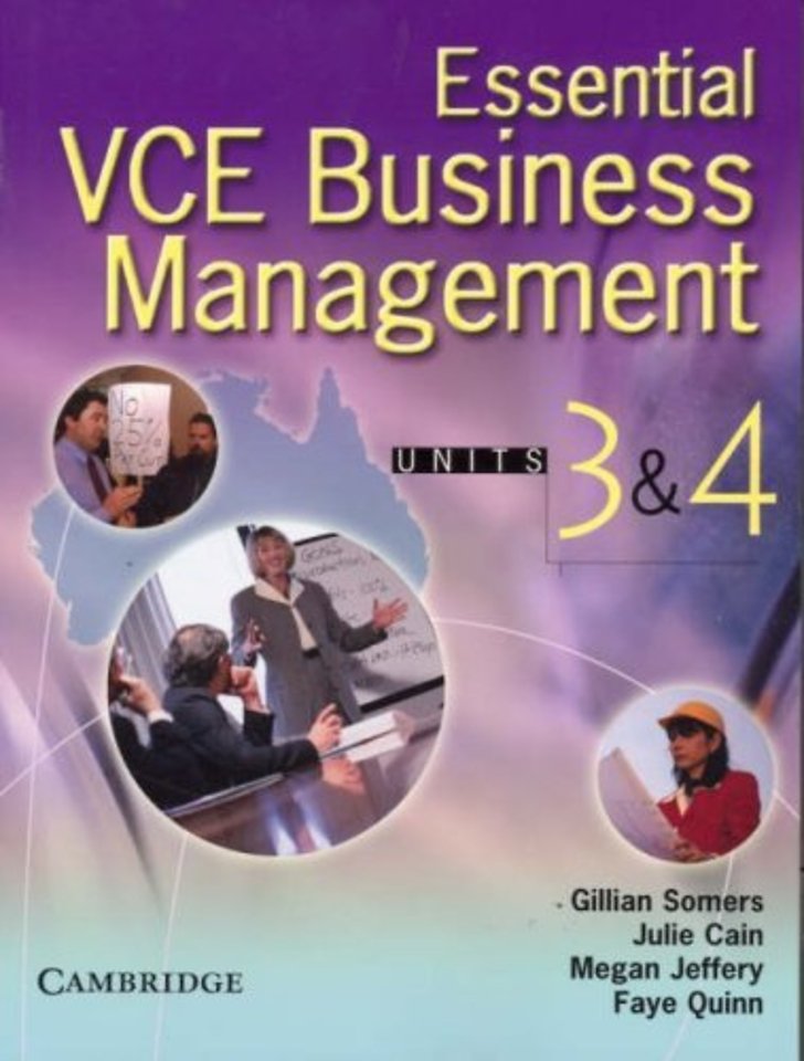 Essential VCE Business Management Units 3 and 4 with CD-ROM