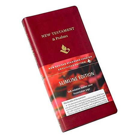 NRSV New Testament and Psalms, Burgundy Imitation leather, NR012:NP