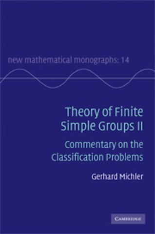 Theory of Finite Simple Groups II