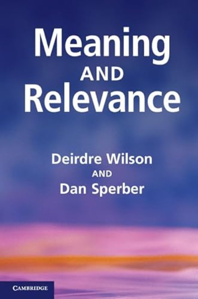 Meaning and Relevance