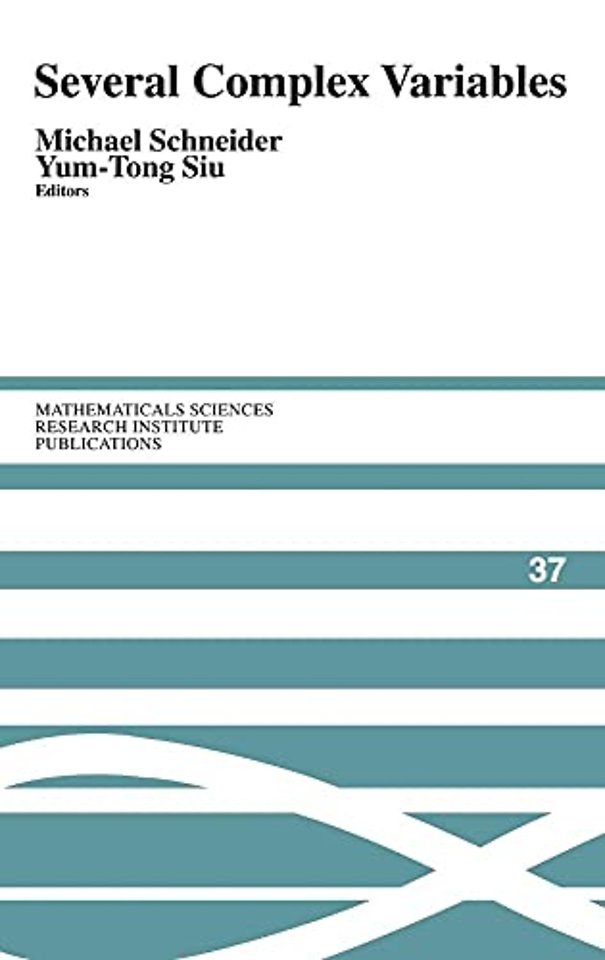 Several Complex Variables