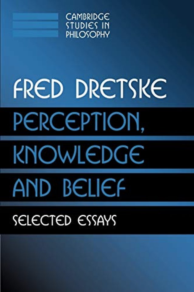 Perception, Knowledge and Belief