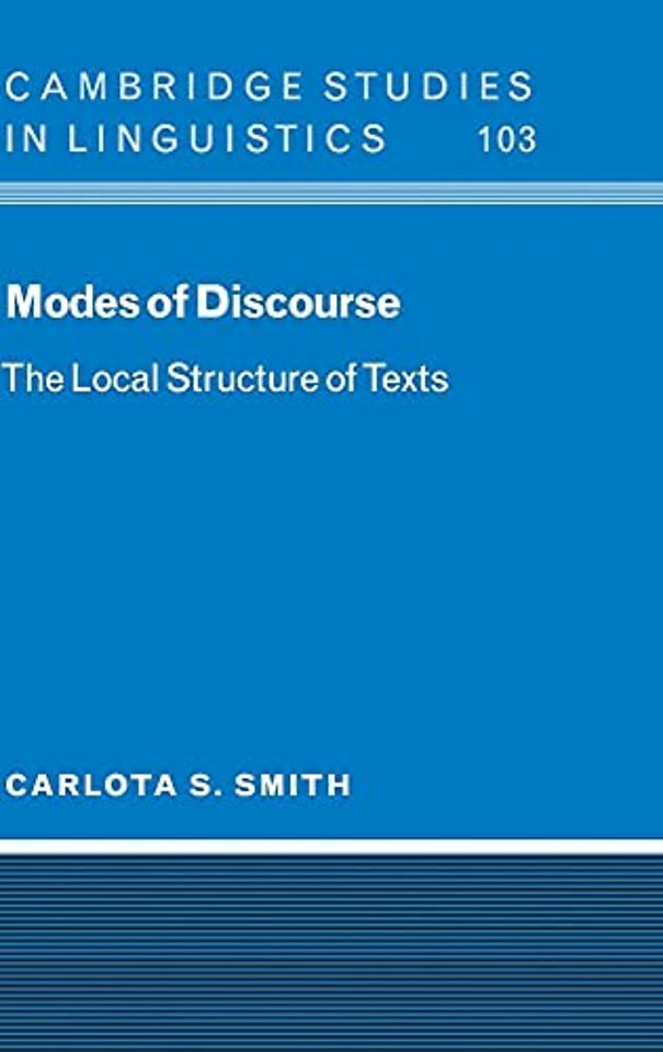 Modes of Discourse