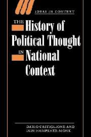 The History of Political Thought in National Context