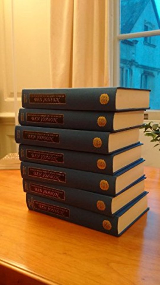 The Cambridge Edition of the Works of Ben Jonson 7 Volume Set
