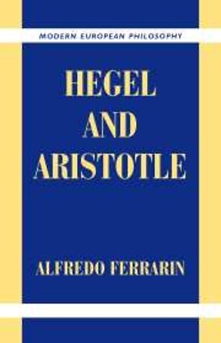 Hegel and Aristotle
